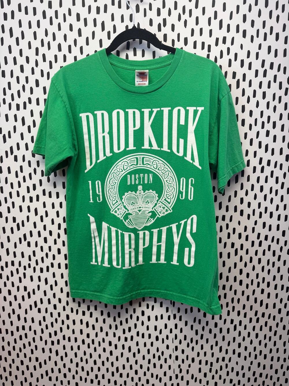 Vintage Dropkick Murphys T Shirt 1996 BAYSIDE HEAVY WEIGHT medium Rare